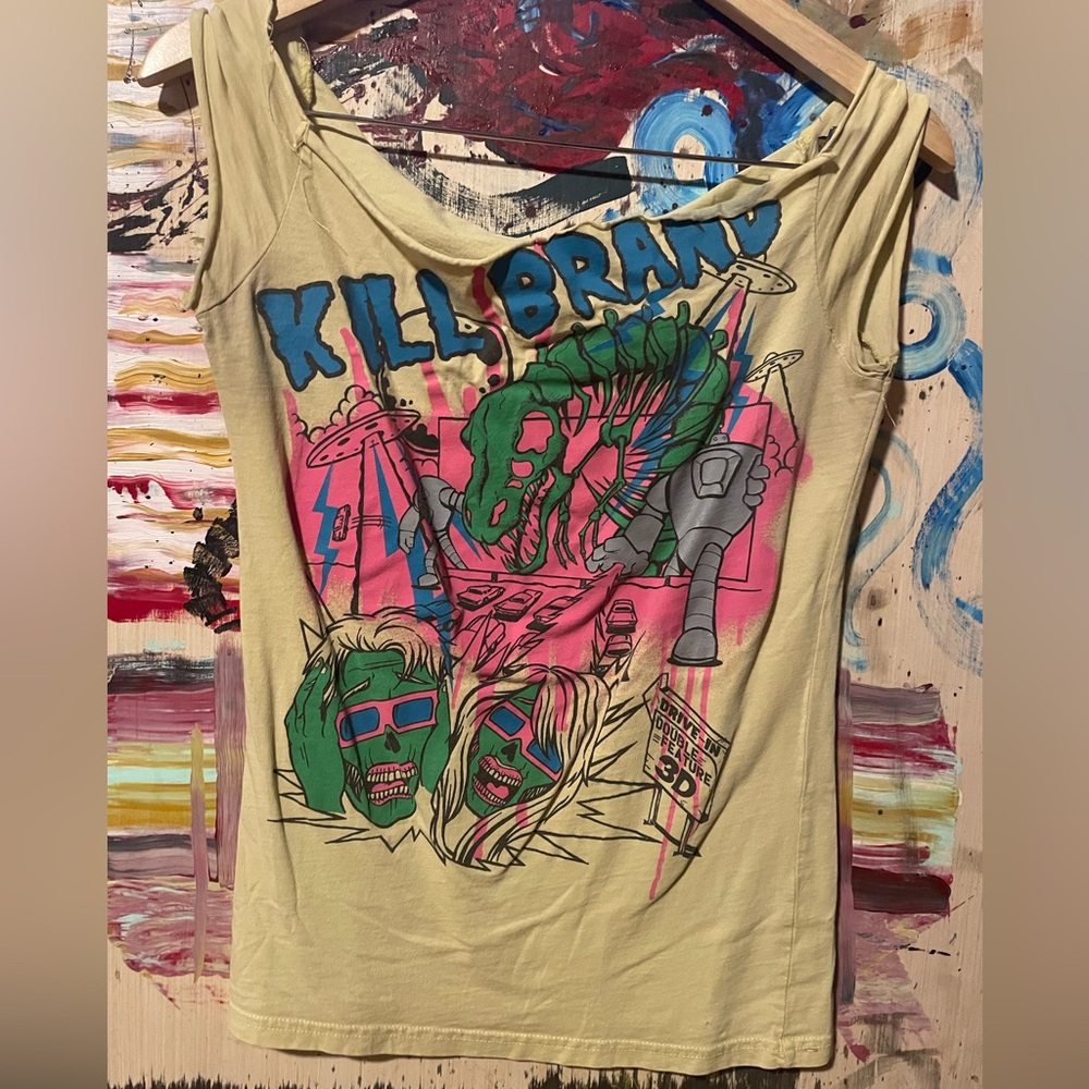 Kill Brand Fashion Cut SciFi Tee